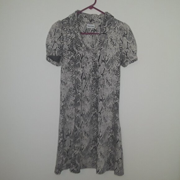 Ladies Marvin Richards Size 8 Black and Cream Dress - Picture 1 of 5
